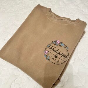 Hatch44 Café Tan Crewneck Sweater